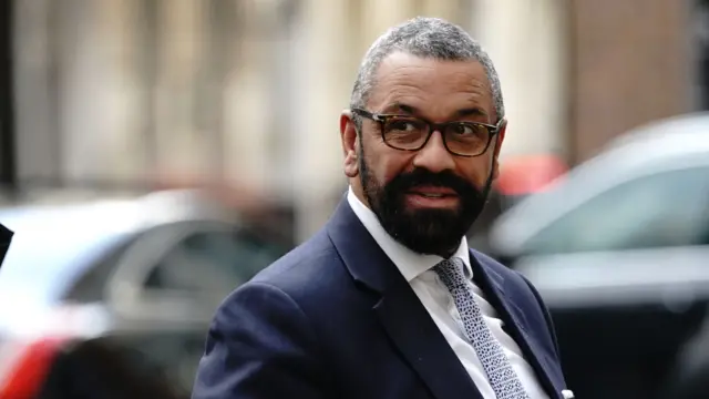 UK Foreign Secretary James Cleverly