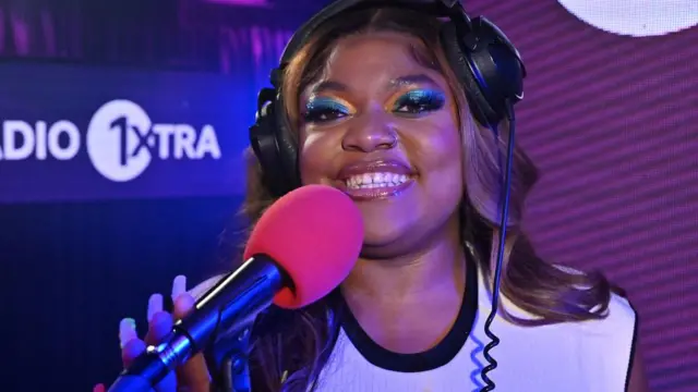 Libianca performs a Radio 1Xtra Live Lounge in NBH on Wednesday 22 February 2023