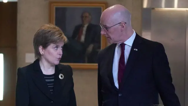 nicola sturgeon and john swinney