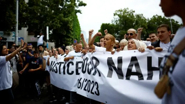 Justice pour Nahel banner