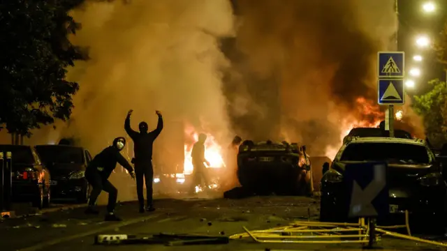 Riots in Nanterre after teenager was killed by police, France - 29 Jun 2023