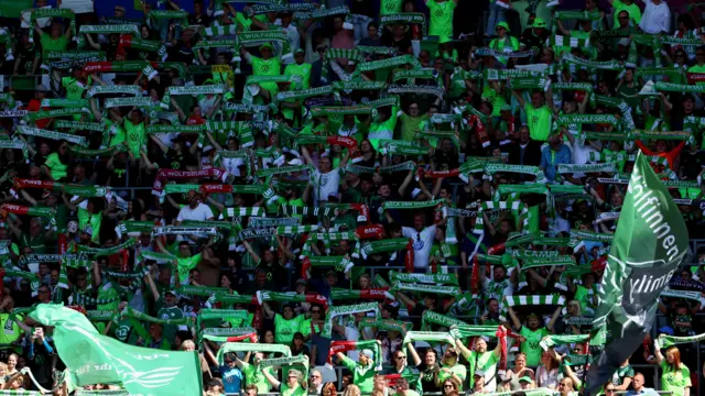 Wolfsburg fans