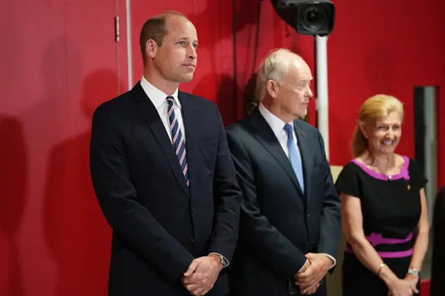 Prince William in the tunnel