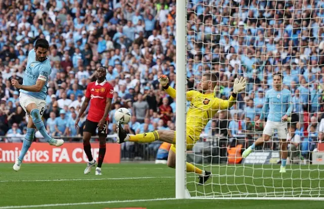 Gundogan nearly gets his hat trick