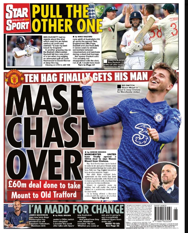 Star back page