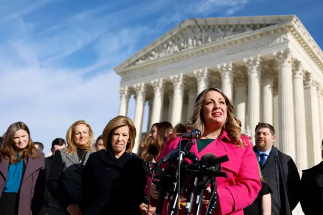 Lorie Smith at the Supreme Court