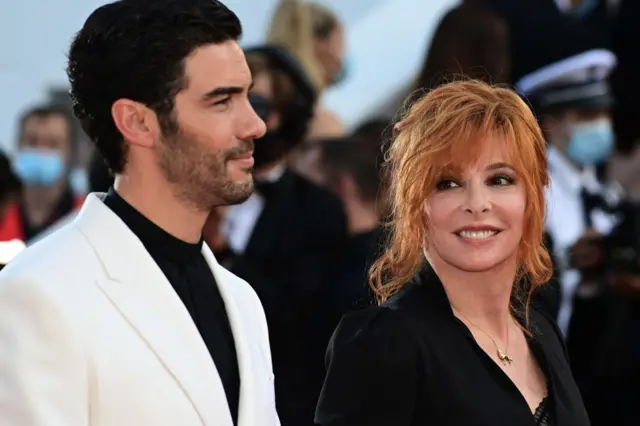 Mylène Farmer  at the Cannes film festival in 2021