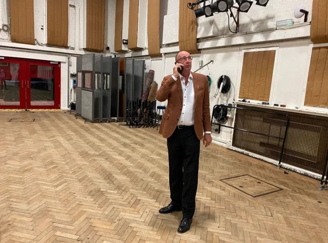 Jonathan Agnew at Abbey Road