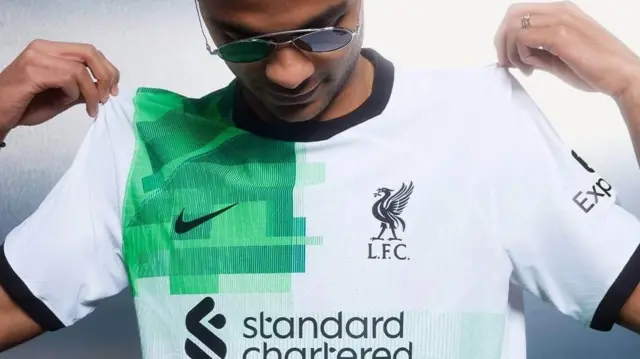 Liverpool's new away kit