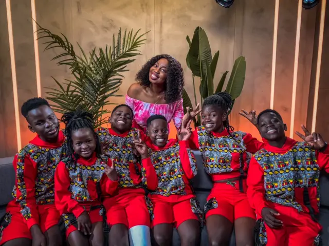 Ghetto Kids with journalist Stefania Okereke