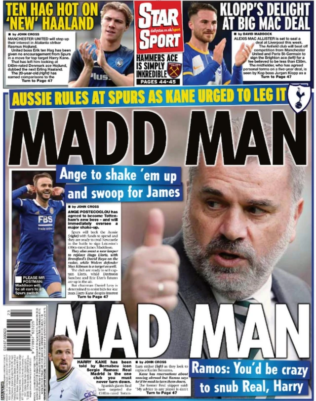 Star back page
