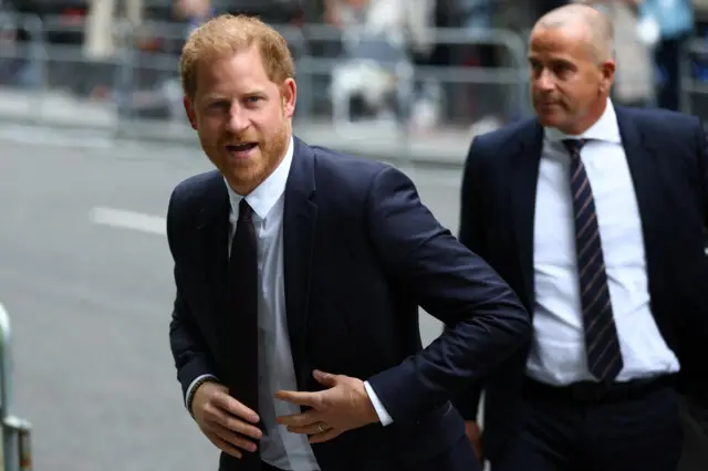 Harry at court