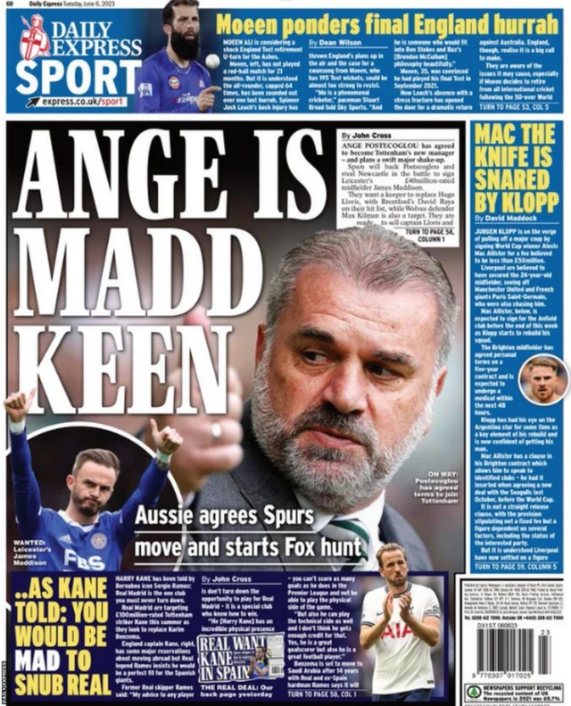 Express back page
