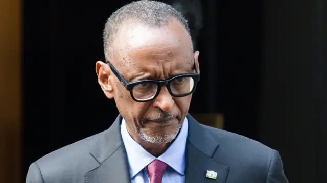 President of Rwanda Paul Kagame