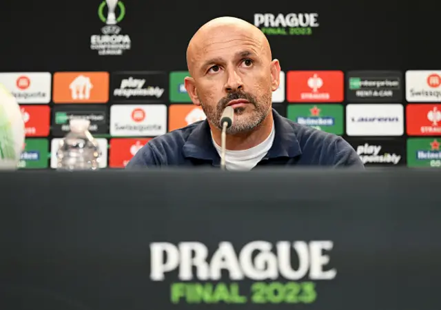 Italiano, Fiorentina's boss in the press room after the game