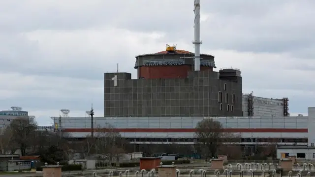 File photo of Zaporzhzhia Nuclear Power Plant