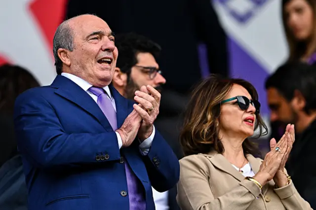 Rocco Commiso in the stands