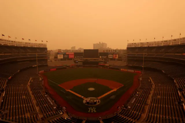 Yankee stadium on Wednesday