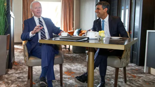 President Joe Biden and Prime Minister Rishi Sunak