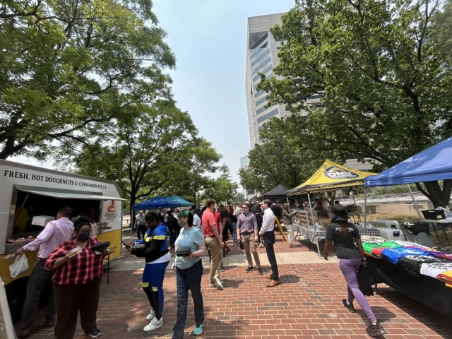 Baltimore lunch stands