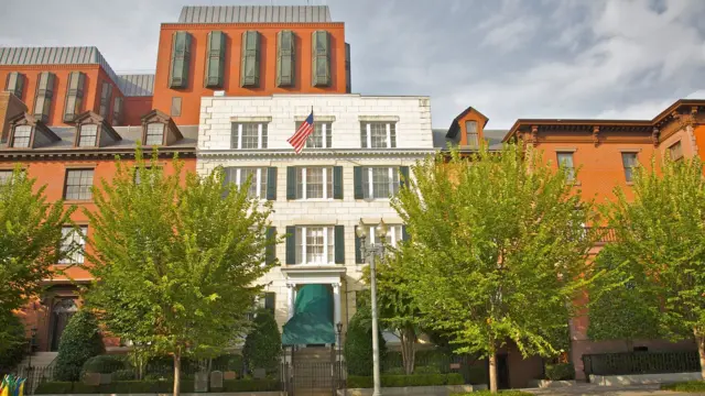 External view of Blair House, Washington DC