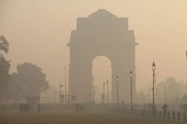 Smog in Delhi