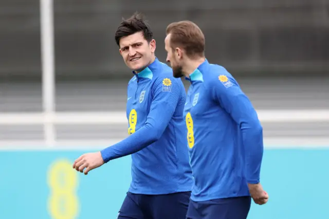 Harry Kane and Harry Maguire