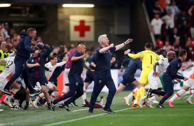 West Ham celebrate