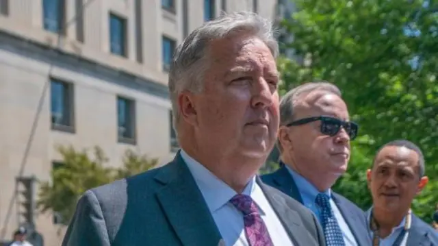 James Trusty (left) is one of the lawyers representing Donald Trump