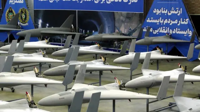 Iranian combat drones