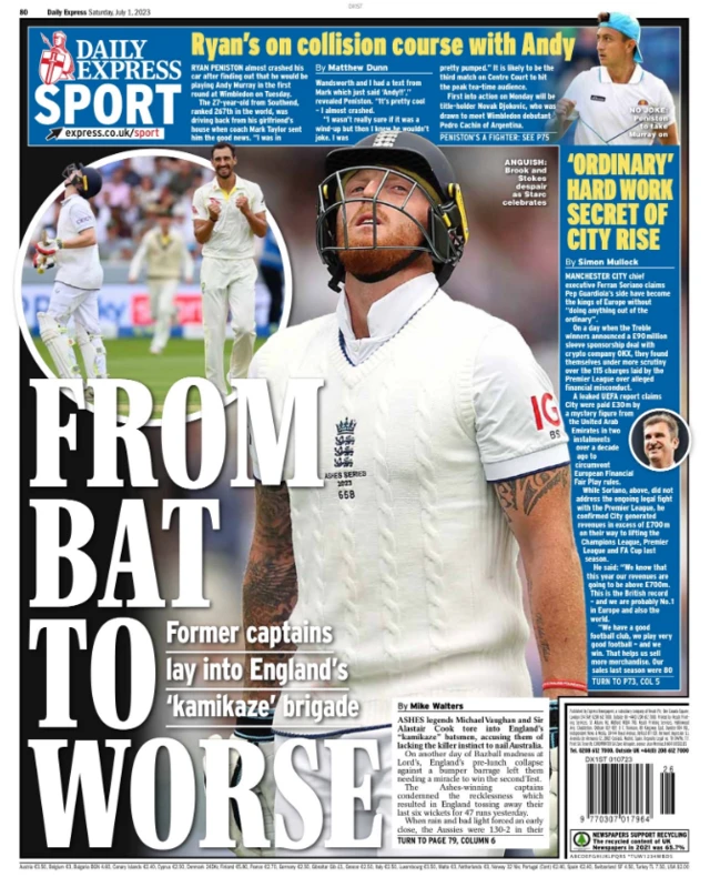 Express back page