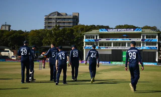 Scotland's heroes in Harare