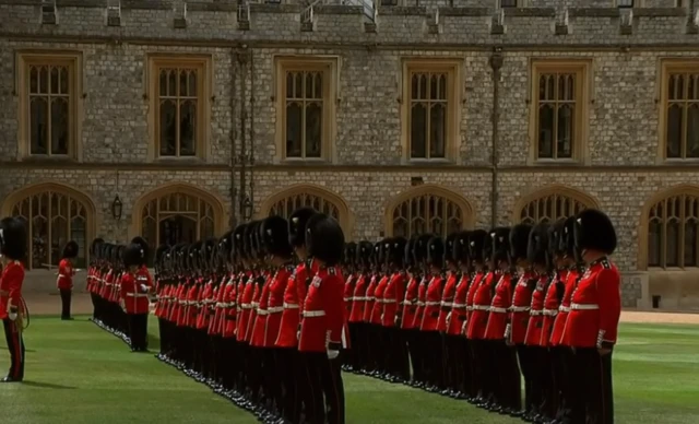 Welsh Guards at Windsor Castle