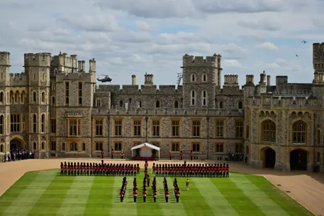 Welsh Guards at Windsor Castle