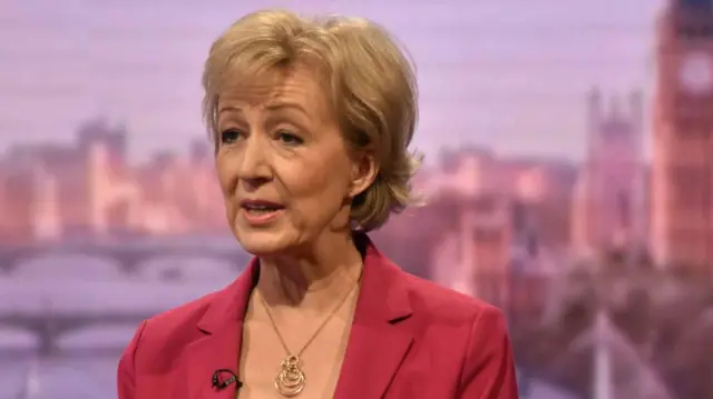 MP Dame Andrea Leadsom says there are questions to be asked of the press and media