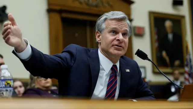 FBI Director Christopher Wray at the House Judiciary Hearing