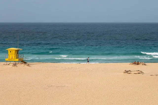 A view from Gran Canaria, in the Canary Islands.