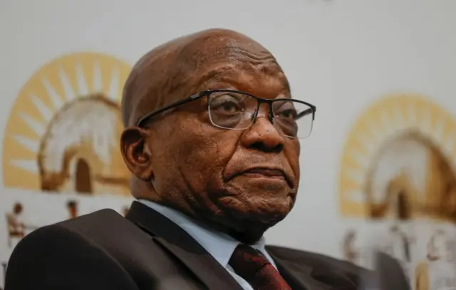 South Africa's former President Jacob Zuma