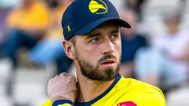 Hampshire captain James Vince