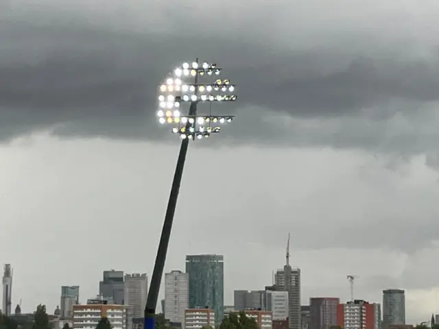 Edgbaston floodlight