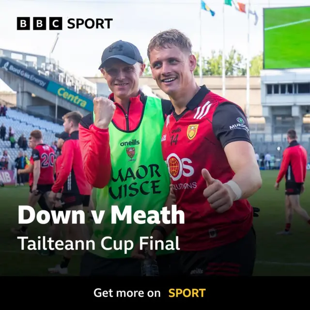 Tailteann Cup Final - Down v Meath