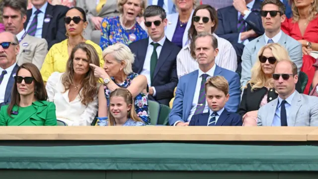 Catherine, Princess of Wales, Princess Charlotte of Wales, Prince George of Wales and Prince William, Prince of Wales