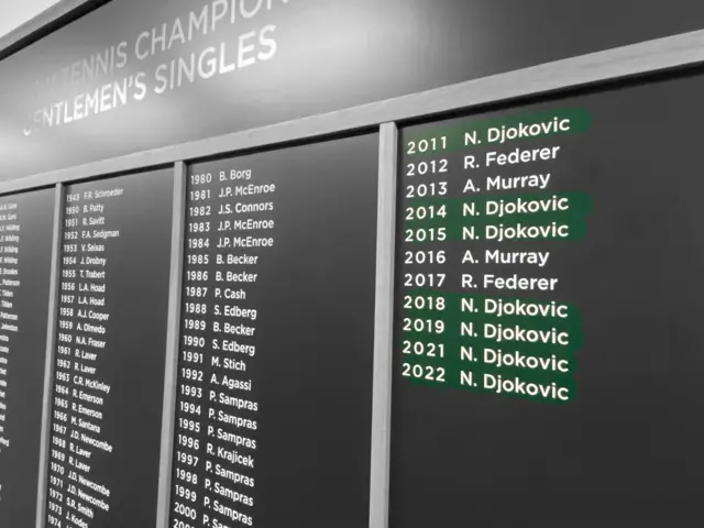 Wimbledon honours