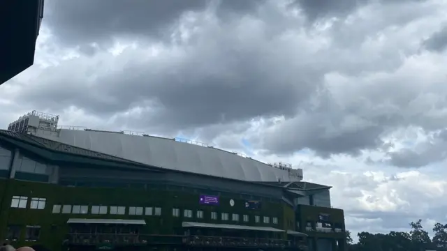 Wimbledon clouds