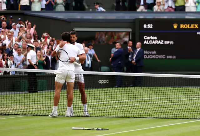 Novak Djokovic & Carlos Alcaraz