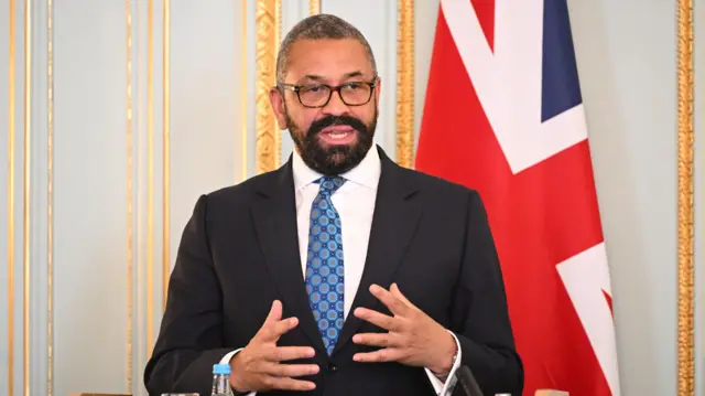 UK's Foreign Secretary James Cleverly