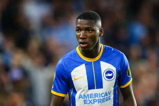 Brighton & Hove Albion midfielder Moises Caicedo