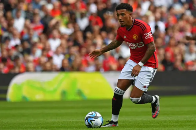 Man Utd's Jadon Sancho