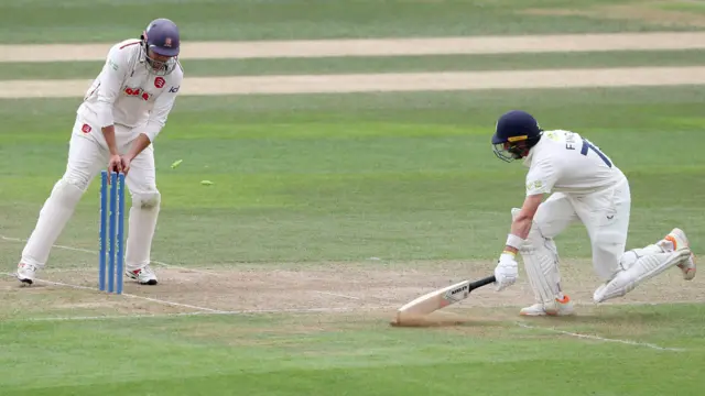 Harry Finch run out