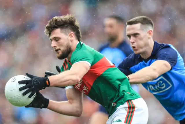 Pádraig O’Hora with Brian Fenton